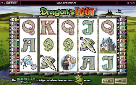 Dragon's Loot slot by Microgaming review play online .